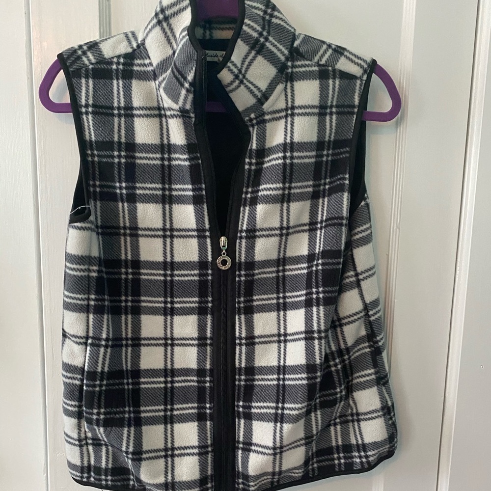Plaid Vest